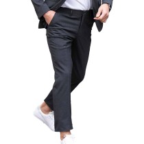 GABIN MEN 03162 Men's Elasticated Waist Suit Trousers Twill 200gsm 66% Polyester - 34% Viscose