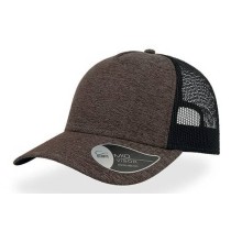 Atlantis 889 Rapper Melange cap 5 panel jokey cap with PVC closure