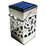 PowerPlus Ferret Ηλιακό Φωτάκι κεράκι Αυτόματο LED 3 σε 1 από ανοξείδωτο χάλυβα