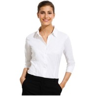 Sol's EFFECT 17010 LADIE'S 3/4 SLEEVED STRETCH SHIRT SIZE