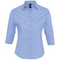 Sol's EFFECT 17010 LADIE'S 3/4 SLEEVED STRETCH SHIRT SIZE