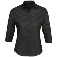 Sol's EFFECT 17010 LADIE'S 3/4 SLEEVED STRETCH SHIRT SIZE