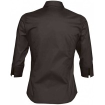 Sol's EFFECT 17010 LADIE'S 3/4 SLEEVED STRETCH SHIRT SIZE