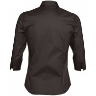 Sol's EFFECT 17010 LADIE'S 3/4 SLEEVED STRETCH SHIRT SIZE