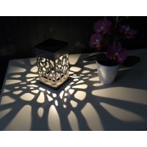 PowerPlus Ferret Ηλιακό Φωτάκι κεράκι Αυτόματο LED 3 σε 1 από ανοξείδωτο χάλυβα