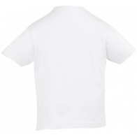Sol's Regent Kids White 100% Cotton T-shirt for Children 2-12 Years
