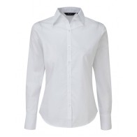 PREMIER PR300 Women's long-sleeves poplin shirt 65% Polyester - 35% Cotton Poplin, 105gsm
