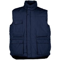 Tiger - 00124 Bodywarmer working vest 80% Polyester - 20% Cotton, 170T polyester lining - 160grs polyester padding