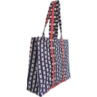 Large BEACH BAG Spacious Handmade 50x42x14cm MARK835
