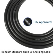 Electric Car Type 2 Charger 3.5KW 6-16Amp Schuko EU Plug EV Charging Cable 5 Meters Home Use Power Station
