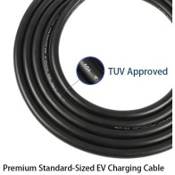 Electric Car Type 2 Charger 3.5KW 6-16Amp Schuko EU Plug EV Charging Cable 5 Meters Home Use Power Station