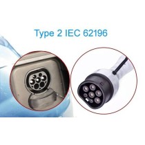 Electric Car Type 2 Charger 3.5KW 6-16Amp Schuko EU Plug EV Charging Cable 5 Meters Home Use Power Station