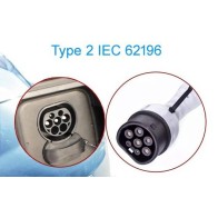 Electric Car Type 2 Charger 3.5KW 6-16Amp Schuko EU Plug EV Charging Cable 5 Meters Home Use Power Station