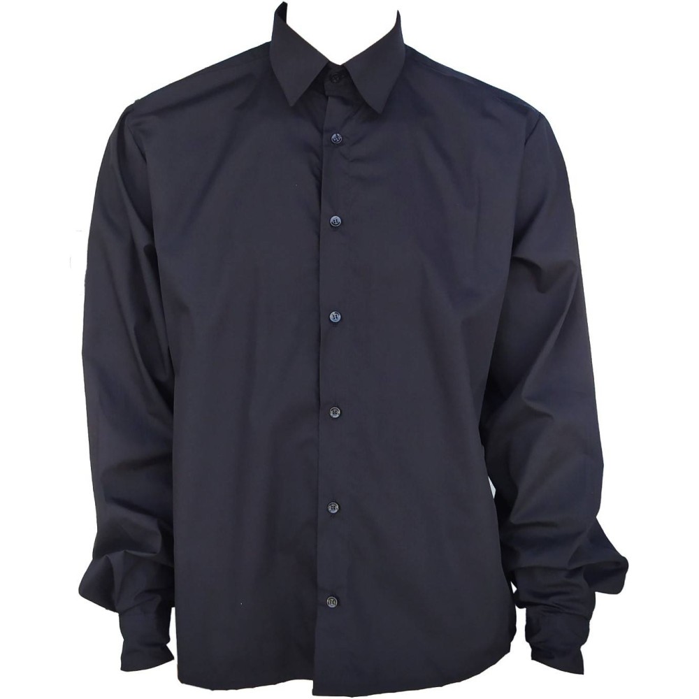Black Traditional Unisex Shirt – Ideal for Greek, Cretan & Pontic Costumes MARK952