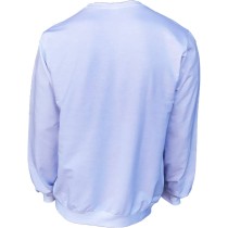 White Cotton Parade Sweatshirt Adult Unisex - MARK025
