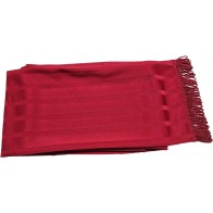 Bordeaux Striped Belt with Fringes – Traditional Costume Accessory (1.90m - 3.00m)