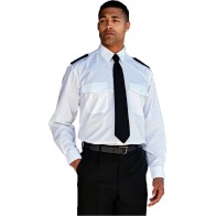 Men's Long Sleeve Pilot Shirt PR210 65% Polyester - 35% Cotton Poplin, 105gsm