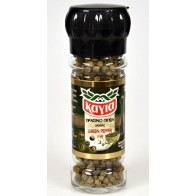 Mill Green Pepper Whole Complete in glass jar 26gr Kagia 0.92oz Spice Spices