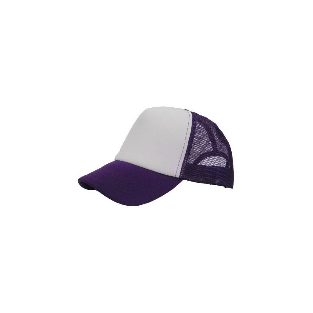 Atlantis Rapper 847 5 Panel Trucker Cap - Net & Adjustable Fit Atlantis Rapper 847 5 Panel Trucker Cap - Net & Adjustable Fit