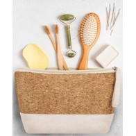 Chelsea Z-1026 pouch Toiletry bag from cork & cotton canvas Size 22.5x14x7cm