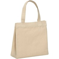 UBAG Prato Shopping bag with snap small size 100% Cotton, 220gsm 24x25,5x8cm