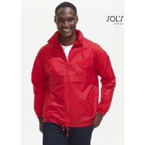 SOL'S SURF 32000 Unisex Waterproof Windbreaker Jacket | Easy Fold & Classic Style