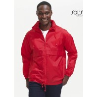 SOL'S SURF 32000 Unisex Αντιανεμικό Αδιάβροχο Jacket | Εύκολο Δίπλωμα & Κλασικό Στυλ