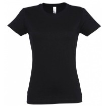Sol's Imperial Women 11502 WOMEN'S ROUND COLLAR T-SHIRT 190gr 100% cotton