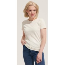 Sol's Imperial Women 11502 WOMEN'S ROUND COLLAR T-SHIRT 190gr 100% cotton