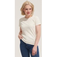 Sol's Imperial Women 11502 WOMEN'S ROUND COLLAR T-SHIRT 190gr 100% cotton