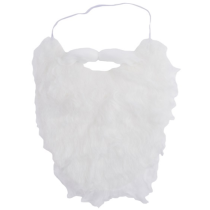 White Christmas Santa Claus Beard MARK857 - One Size Fits Most