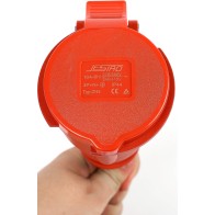 Industrial power supply plug with 1m. cable 5G2.5mm female plug 380-415V 5x16A IP44