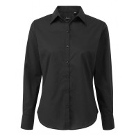 PREMIER PR300 Women's long-sleeves poplin shirt 65% Polyester - 35% Cotton Poplin, 105gsm