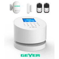Geyer GSC-W2 Alarm System with Motion Sensor , Door Sensor , 2 Remote Controls and Hub Wi-Fi