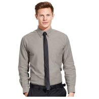 SOL'S BOSTON 16000 MEN'S LONG SLEEVED OXFORD SHIRT 70% cotton - 30% polyester. 135gsm