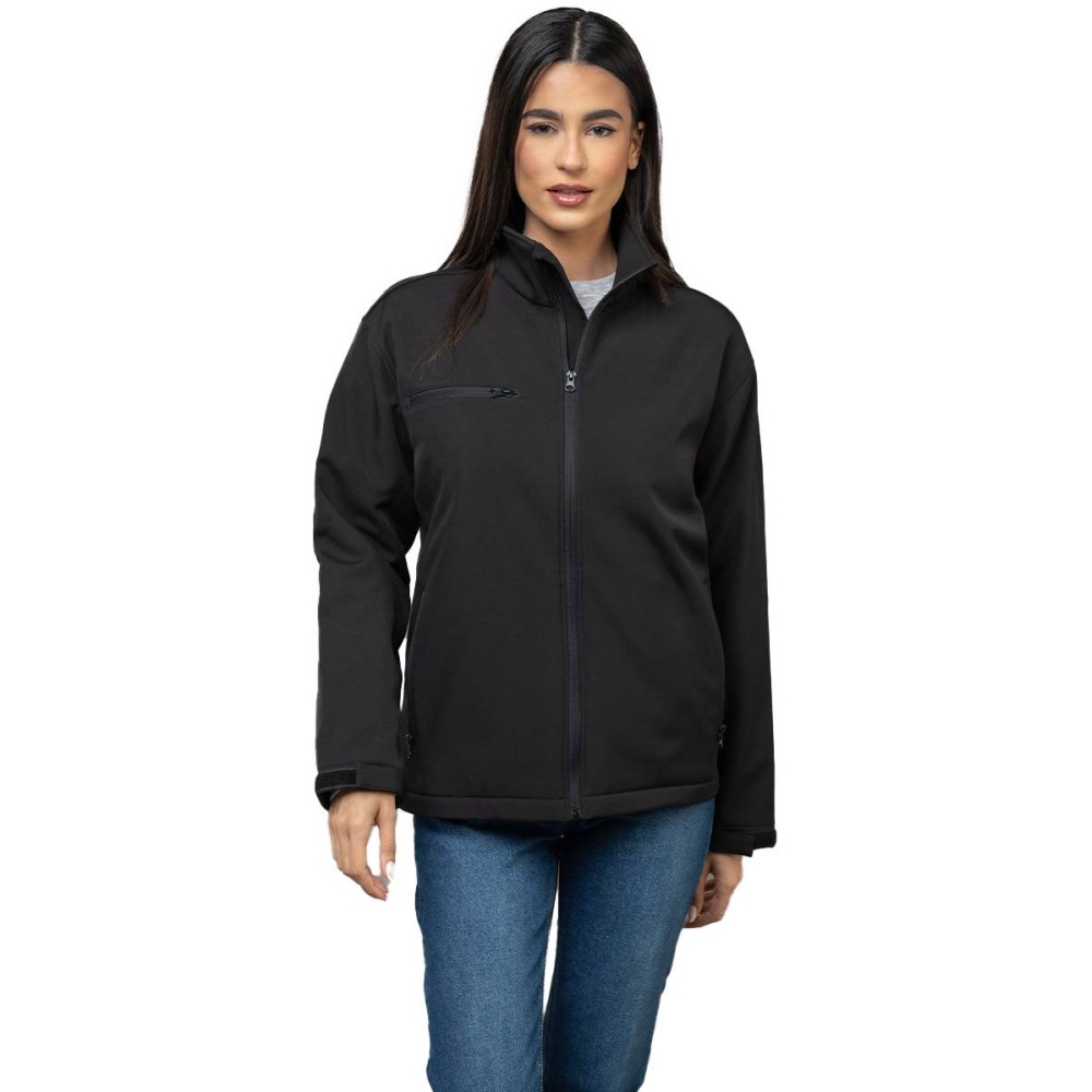 Layer 00219 Softshell jacket in layers 96% Polyester 4% Spandex 280gsm