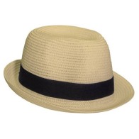 Apart 23303 Fedora style hat 100% Paper straw Cap size: 29x31x12cm