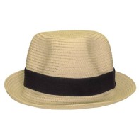 Apart 23303 Fedora style hat 100% Paper straw Cap size: 29x31x12cm