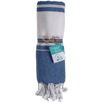 Amber 22406 Βeach towel sarong with fringes 90x170cm