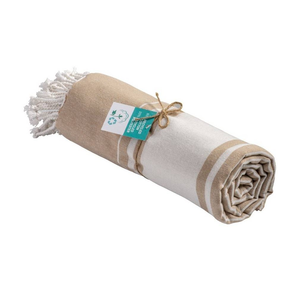 Amber 22406 Βeach towel sarong with fringes 90x170cm