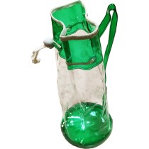 Tall Transparent Plastic Bag with Handle & Drawstring 27.5cm