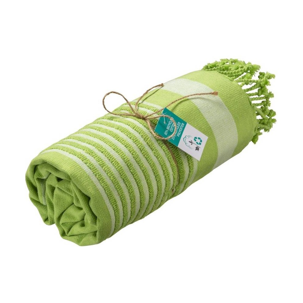 Font 23427 Fouta beach towel/sarong with fringes 90x160cm 350gsm