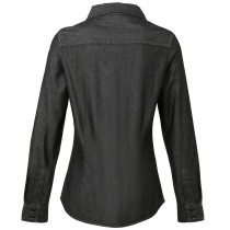 PR322 Women s jeans stitch denim shirt 100% cotton 155gsm