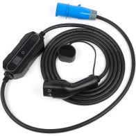 7.4KW 32A Type2 EV Portable Charger EVSE Charging Box Electric Car Charger CEE Plug Electric Vehicle Charger