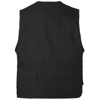 Rise - 00108 Reporter vest with net & Multiple pockets 65% polyester - 35% cotton