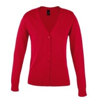 Sol's Golden Women 90012 Women's V-neck Knitted Cardigan