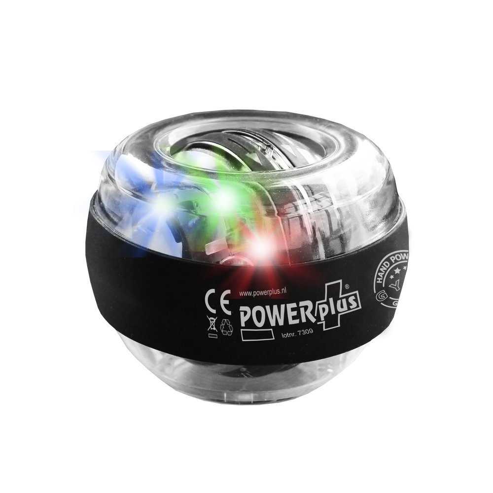 POWERplus Starfish Hand Power Gyroscope Wrist Trainer with LEDs
