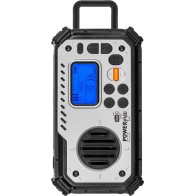 POWERplus Bison Dynamo Solar USB FM DAB+ Radio Bluetooth PowerBank Flashlight
