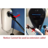 Type 1 - Type 2 16A-32A 3.6KW-7.4KW Single-Phase EV Charging Cable Electric Vehicle Cord for Station EVSE Female to Male Plug