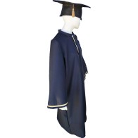Children's Graduation Toga Long Coat Dress with Cap MARK077